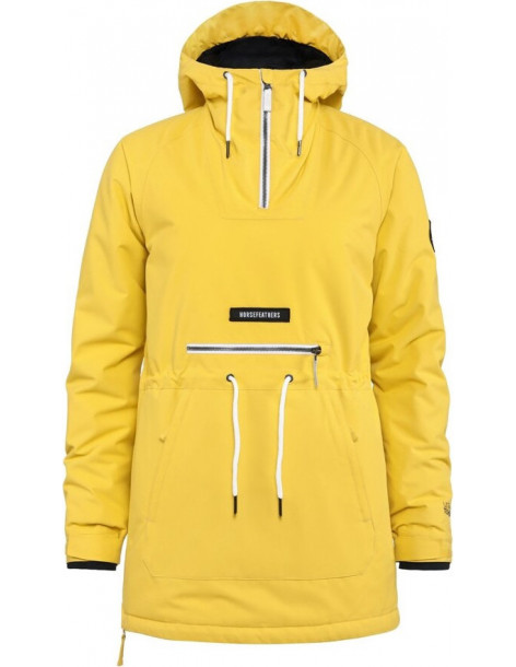 Анорак женский HORSEFEATHERS W'S DERIN II JACKET mimosa yellow P:M 8592321633590 Куртки женские HORSEFEATHERS 23 970 ₽