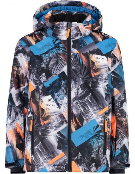 Куртка CMP JACKET SNAPS HOOD DANUBIO-FLAMINGO FLUO (Светло-голубой) Р:116 8059342217876 Детские куртки CMP 10 990 ₽