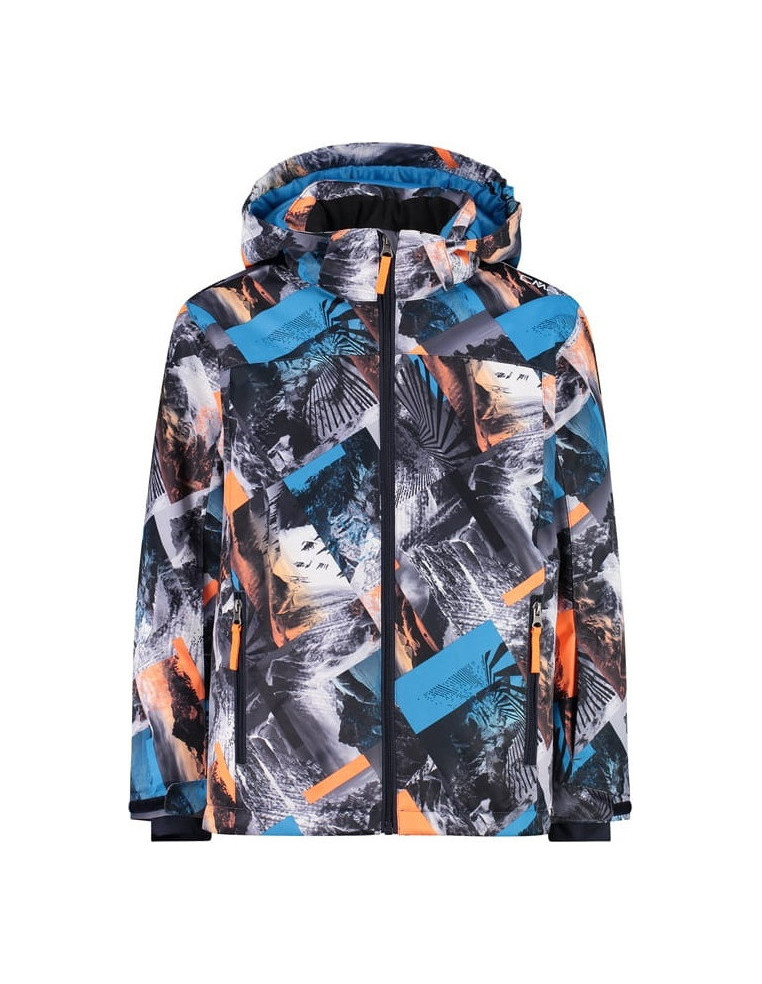 Куртка CMP JACKET SNAPS HOOD DANUBIO-FLAMINGO FLUO (Светло-голубой) Р:152 8059342218057 Детские куртки CMP 10 990 ₽