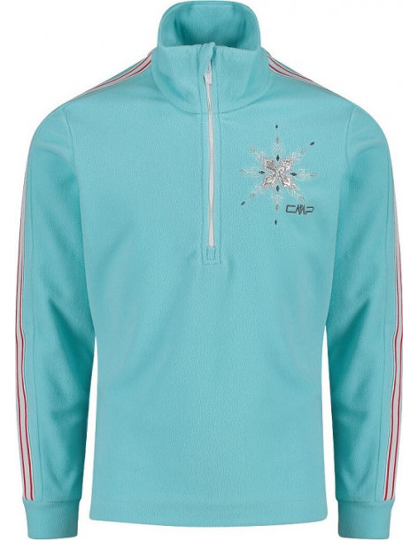 Кофта CMP KID G SWEAT L430 ACQUA (Светло-бирюзовый) Р:128