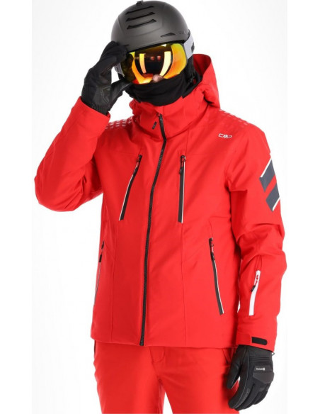 Куртка мужская CMP MAN JACKET ZIP HOOD FERRARI (Красный) P:50 8057153822029 Куртки CMP 24 290 ₽
