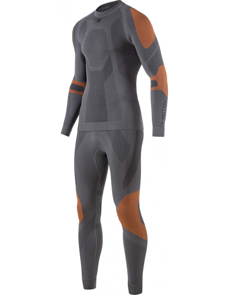 Термобелье комплект мужской V-MOTION ALPINESPORTS ASM Серо-оранжевый Р:XL 4610029203113 Термобелье V-MOTION 14 950 ₽