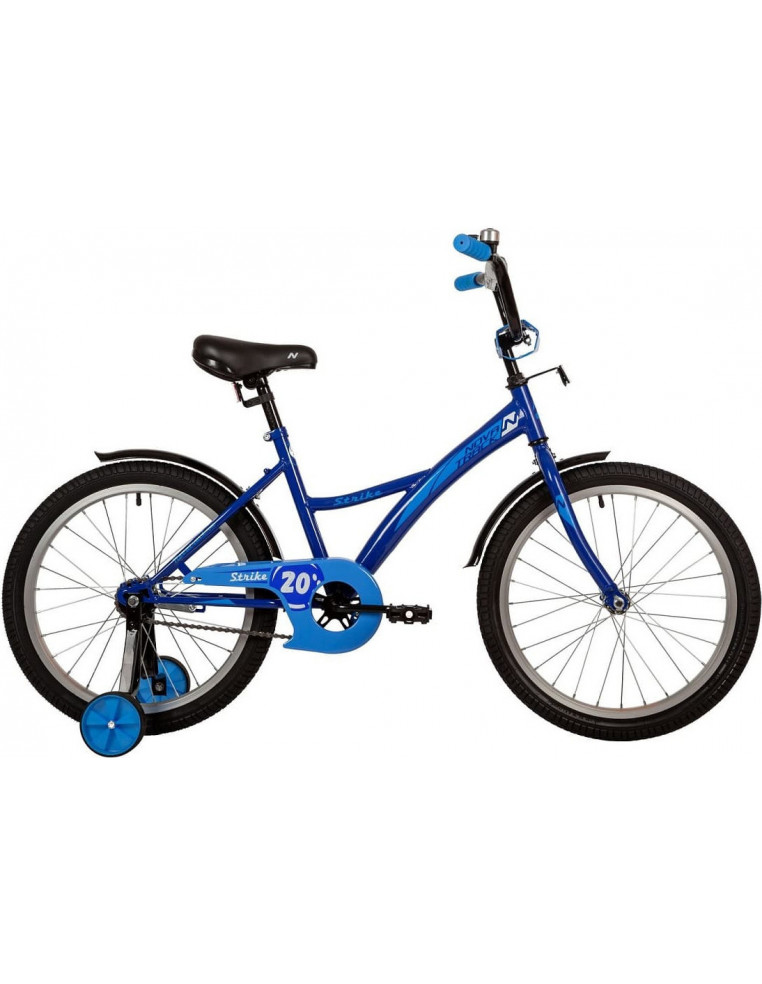 Велосипед 20" NOVATRACK STRIKE Синий 2200000030160 Детские велосипеды Novatrack 11 600 ₽