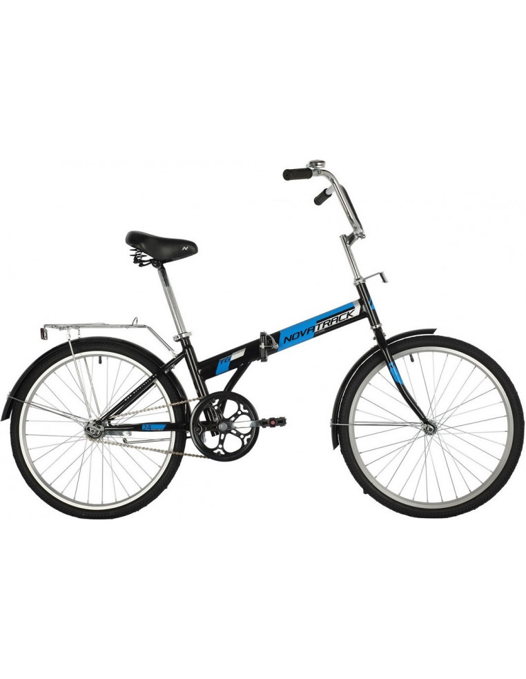Велосипед 24" NOVATRACK Складной FTG-1 Черный 2200000036575 Дорожные велосипеды Novatrack 13 950 ₽