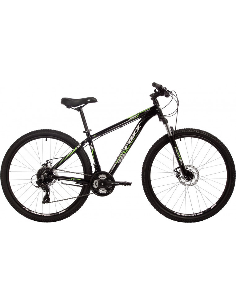 Велосипед 27.5" FOXX ATLANTIC 16", 24 скор. черный/зеленый 2200000043832 Велосипеды Foxx 29 290 ₽
