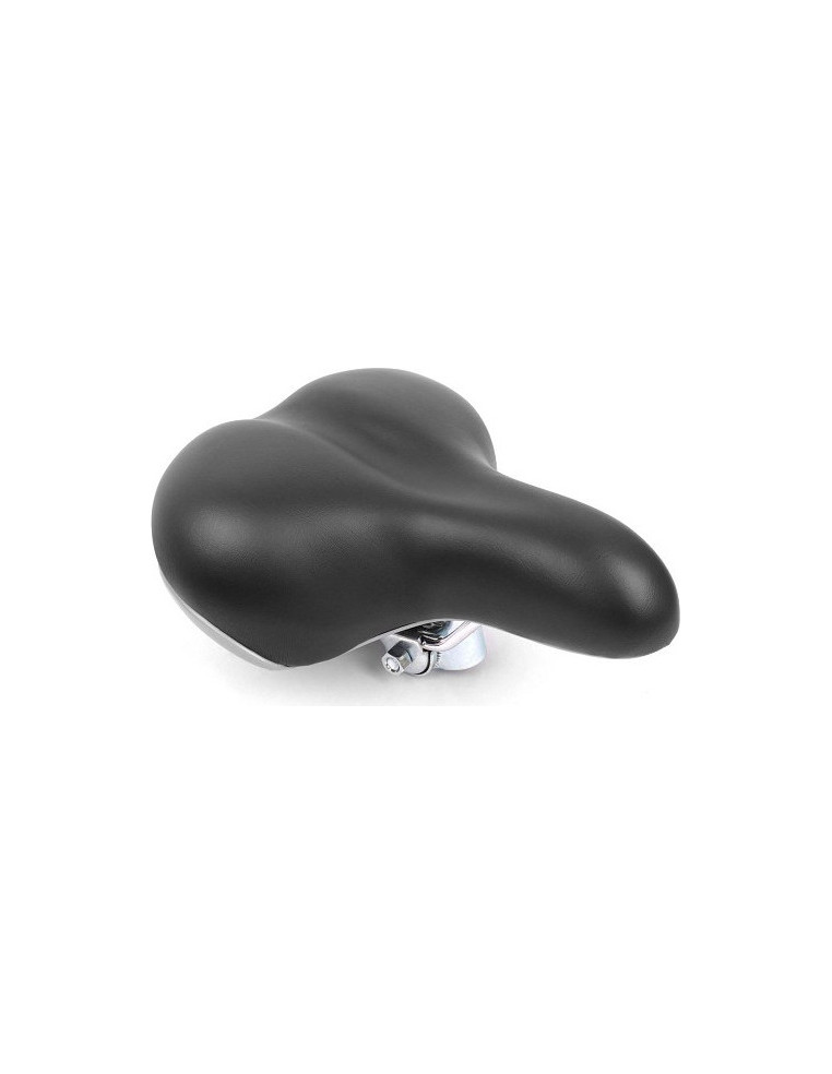 Седло VINCA VS 6838 комфортное Black 250*200mm (пружины) 2200000041944 Велоаксессуары VS 790 ₽