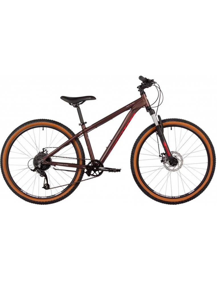 Велосипед 26" FOXX MERIDIAN 14", 8 скор. Коричневый 2200000047953 Горные велосипеды Foxx 26 990 ₽