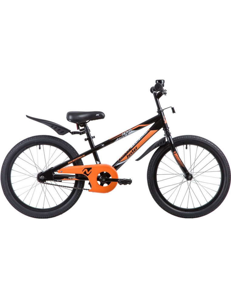 Велосипед 20" NOVATRACK JUSTER Черный 4680178511001 Детские велосипеды Novatrack 11 950 ₽