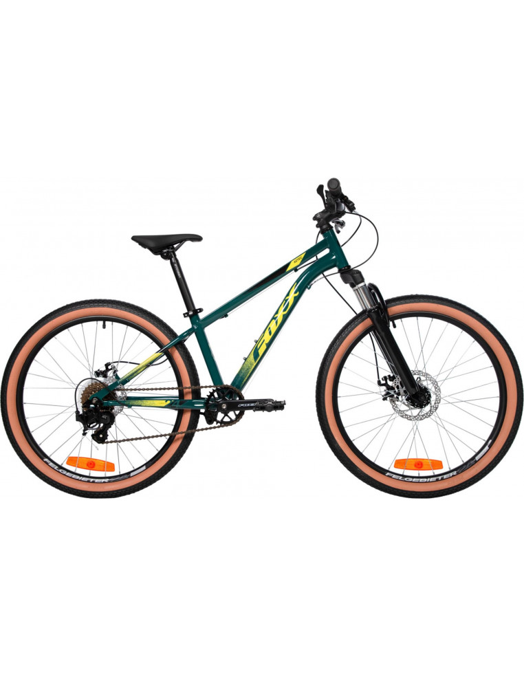 Велосипед 24" FOXX AZTEC JR 12", 6 скор. Зеленый 4630413305414 Детские велосипеды Foxx 19 900 ₽