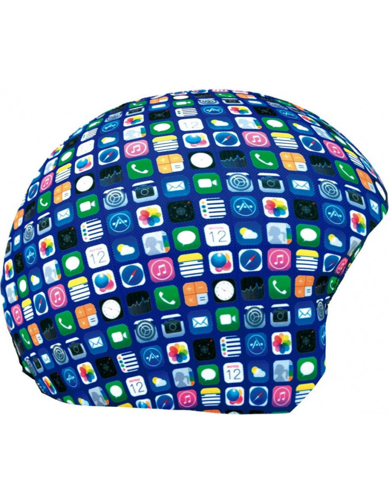 Нашлемник COOLCASC 162 Cool-print синий/иконки iphone 8436546861621 Горнолыжные шлемы COOLCASC 2 690 ₽