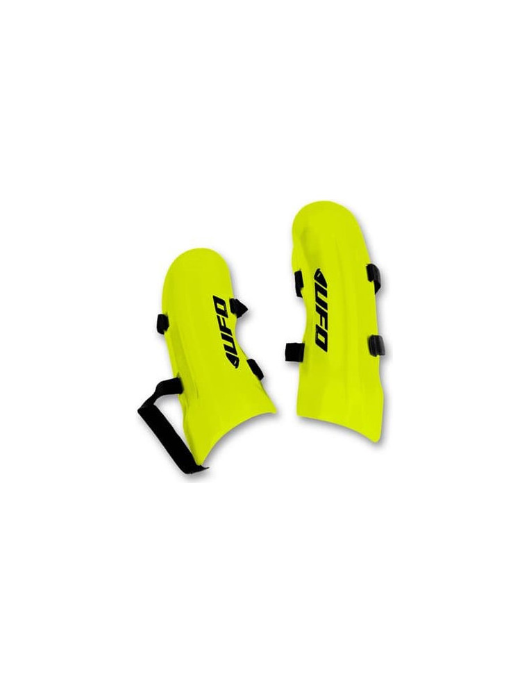 Слаломная защита голени UFO 2018-19 Long Slalom knee guards neon yellow 9333725315052 Слаломная защита UFO PLAST 6 350 ₽