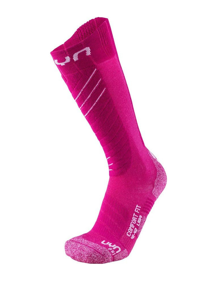 Носки UYN WS SKI COMFORT FIT LADY P075 Pink/White Р:37-38 8054216261085 Термоноски UYN 2 790 ₽