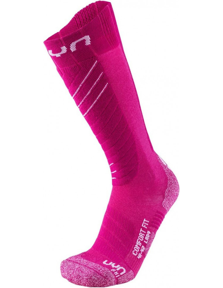 Носки UYN WS SKI COMFORT FIT LADY P075 Pink/White Р:39-40 8054216261092 Термоноски UYN 2 790 ₽