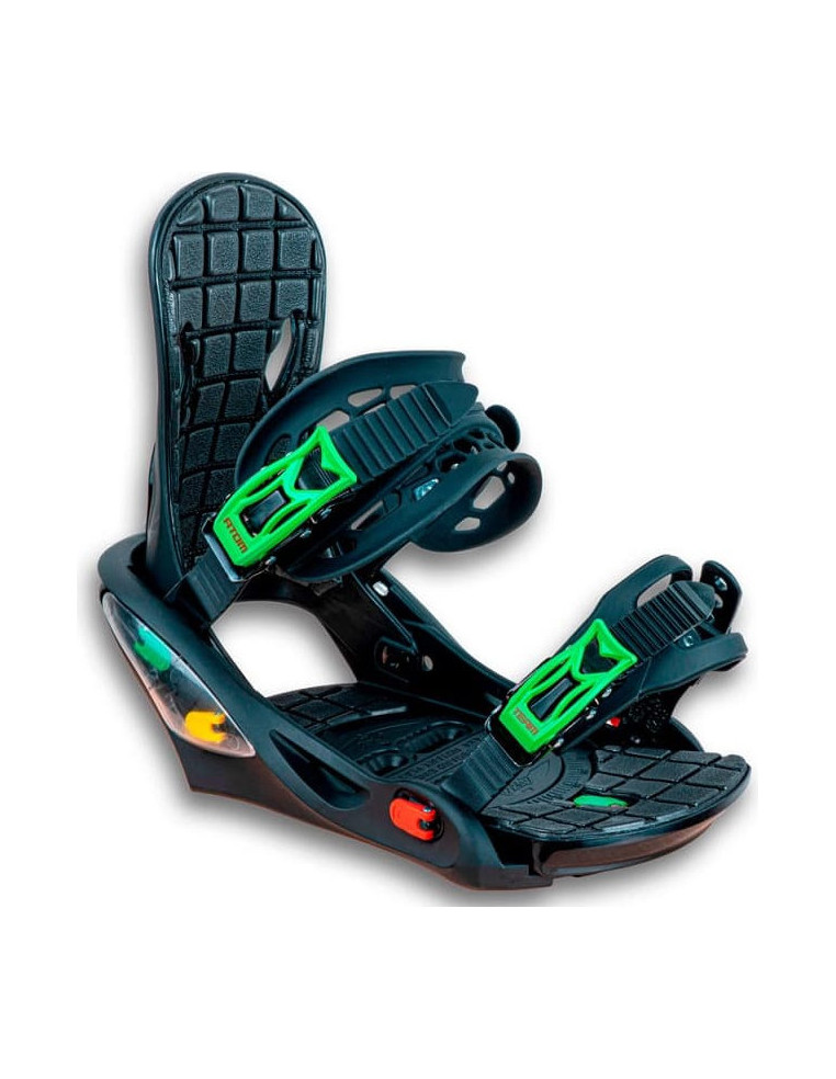 Крепление сноубордическое ATOM Team Black/Rasta Р:M 2000053537759 Крепления ATOM 12 690 ₽