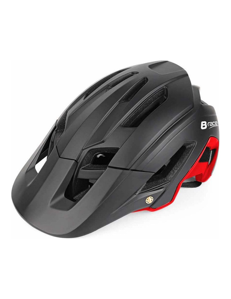 Шлем велосипедный B-RACE Stone II In-Mold MTB Helmet Black / Red L-XL 8053329962391 Велошлемы B-RACE 7 490 ₽