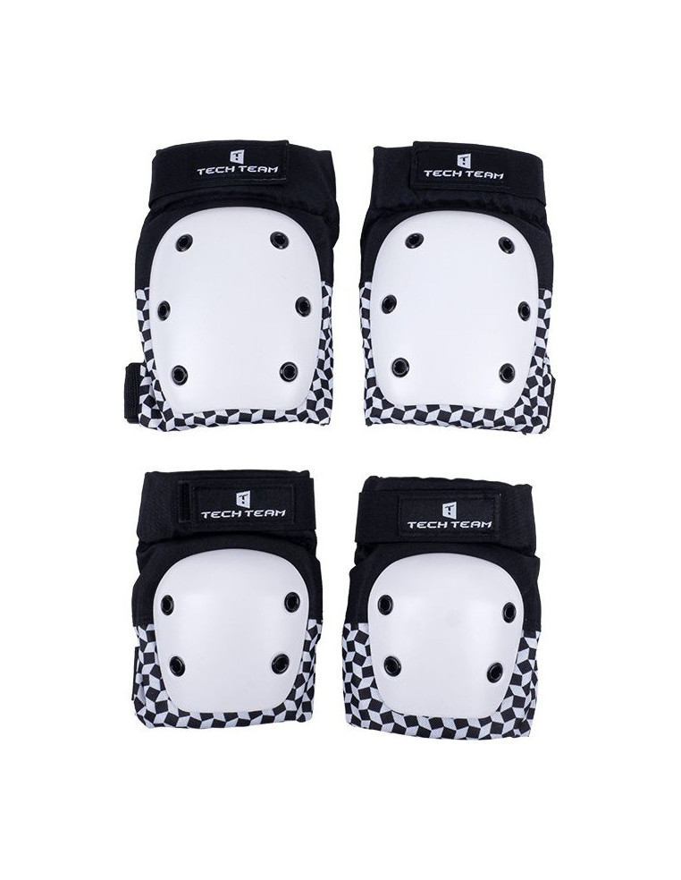 Защита TECH TEAM ARMOR BASIC M2 колени+локти white M 179567 2037502179567 Защита TECH TEAM 2 390 ₽