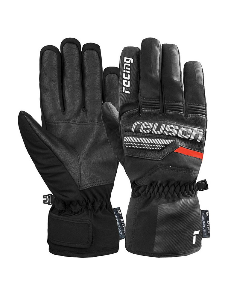 Перчатки REUSCH MS Ski Race VC R-Tex XT Black/White/Fluo Red P:8 4060485348208 Перчатки Reusch 6 990 ₽