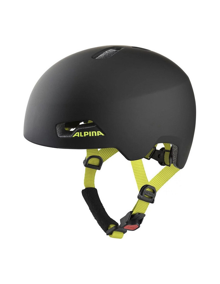 Шлем велосипедный ALPINA Hackney Black-Neon Yellow Matt 51-56 4003692310538 Велошлемы ALPINA 6 990 ₽