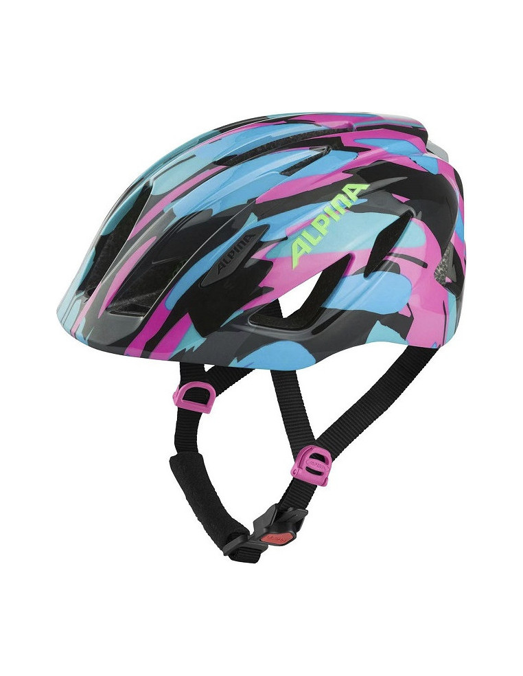 Шлем велосипедный ALPINA Pico Flash Neon-Blue Pink Gloss 50-55 4003692316394 Велошлемы ALPINA 7 490 ₽