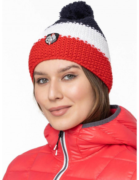 Шапка GTS CORN KNIT 3 полоски (30 красный OS) 9010083226212 Шапки GTS 2 100 ₽