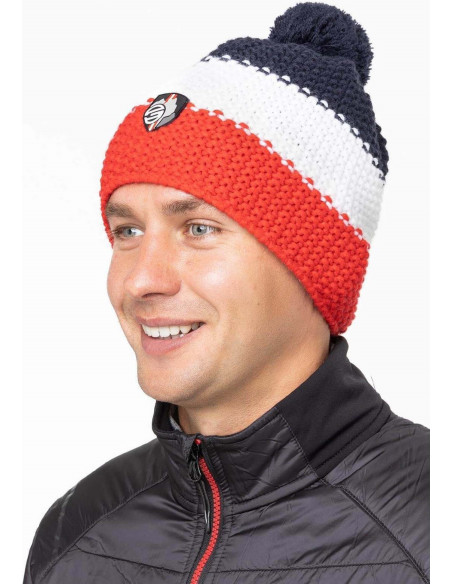 Шапка GTS CORN KNIT 3 полоски (30 красный OS) 9010083226212 Шапки GTS 2 100 ₽