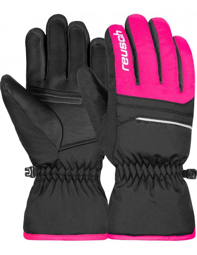 Перчатки REUSCH JR Alan Black/Pink Glo P:4 4060485513200 Перчатки Reusch 2 490 ₽