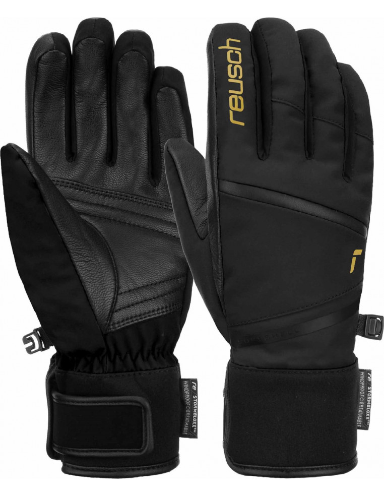 Перчатки REUSCH Tessa STORMBLOXX Black/Gold P:8 4060485347478 Перчатки Reusch 7 990 ₽