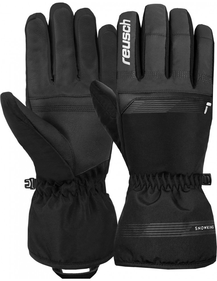 Перчатки REUSCH Snow King Dark Granite/Black P:8.5 4060485507698 Перчатки Reusch 3 490 ₽