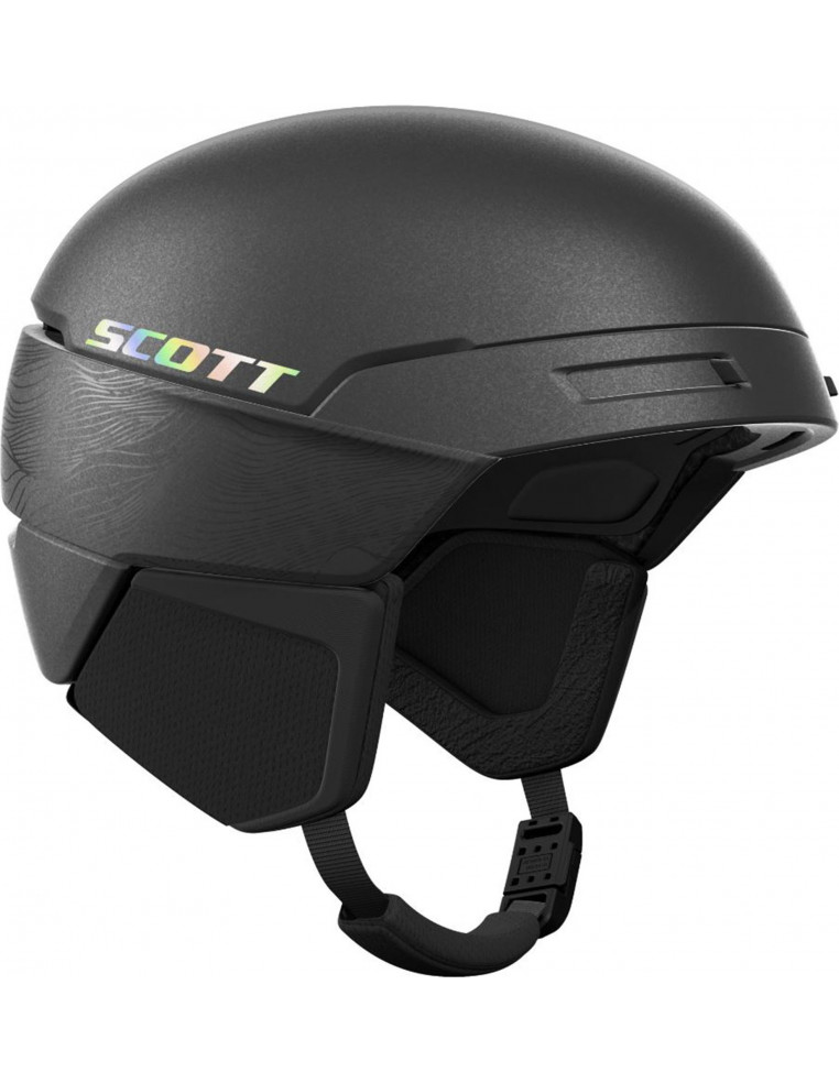 Шлем SCOTT Flow Plus Pro granite black/holo grey L 59-61 7616185055921 Горнолыжные шлемы SCOTT 25 900 ₽