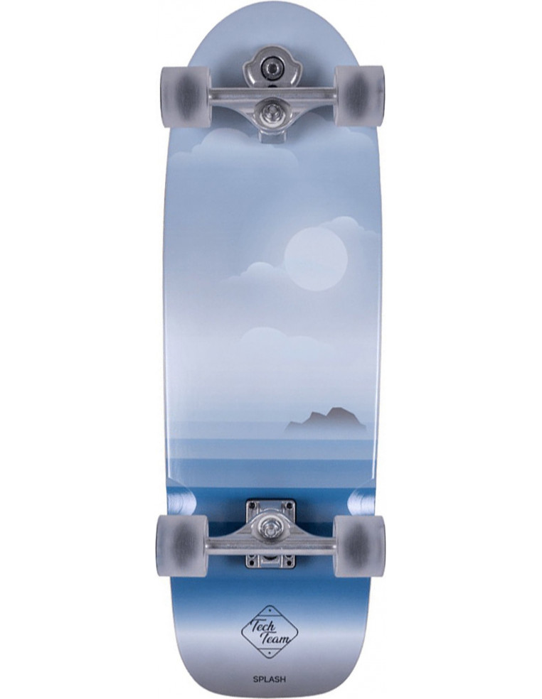 Сёрфскейт Splash 32,5"х10,25" grey blue 2000128050015 Лонгборды TECH TEAM 8 090 ₽
