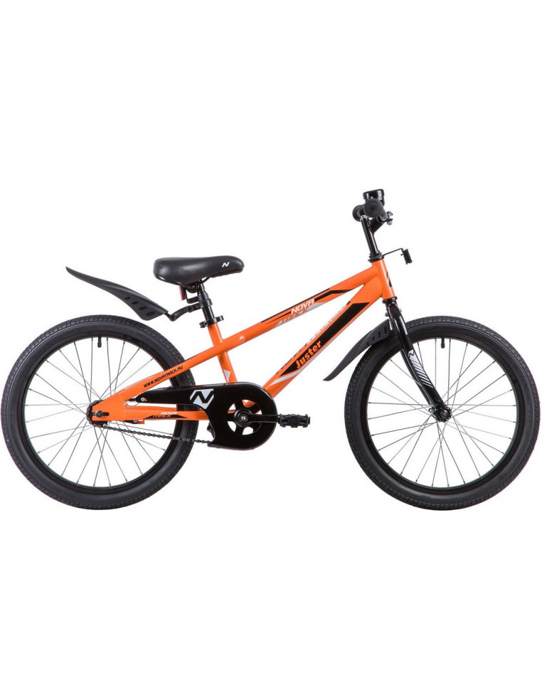 Велосипед 20" NOVATRACK JUSTER Оранжевый 2023 4680178511025 Детские велосипеды Novatrack 11 950 ₽