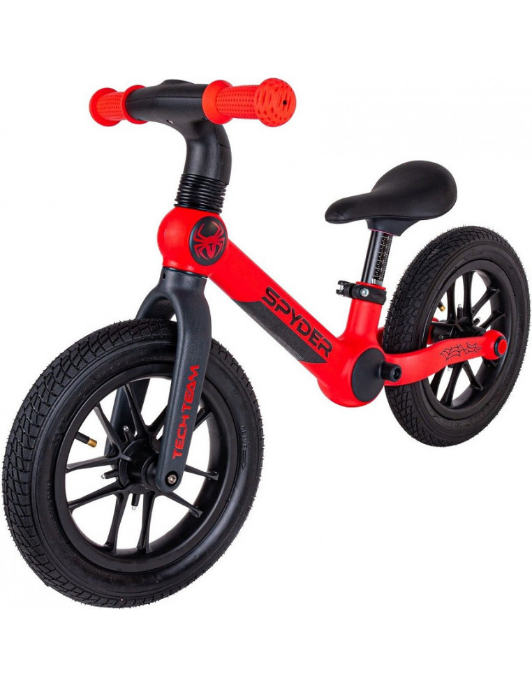 Беговел 12" TECH TEAM Spyder красный 2036951073686 Детские велосипеды TECH TEAM 7 890 ₽