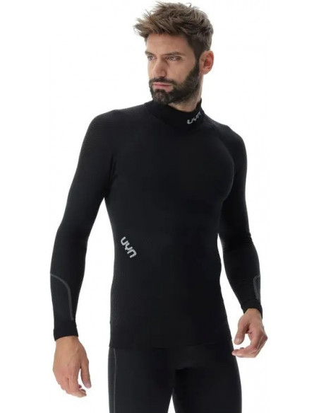 Термобелье кофта UYN MS AMBITYON UW SHIRT B466 Blackboard/Black/White XXL 8054216266561 Термобелье UYN 12 990 ₽