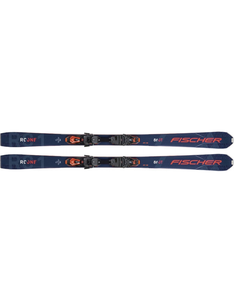 Горные лыжи FISCHER RC ONE 86 GT 182 + RSW 12 GW 2200000036957 Горные лыжи в Уфе FISCHER 89 950 ₽