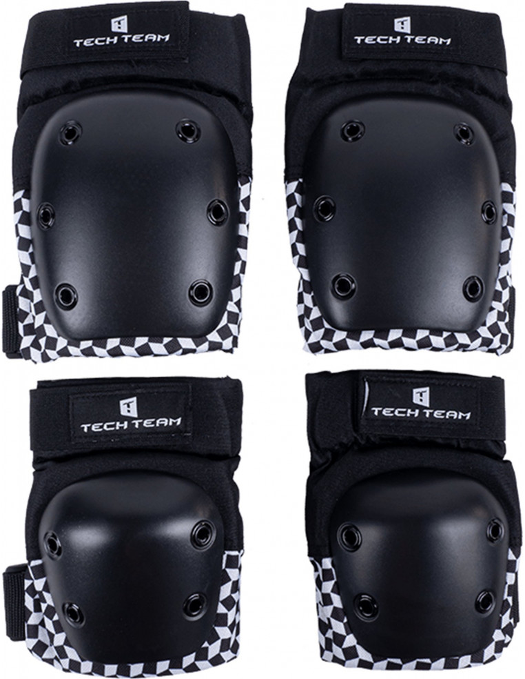 Защита TECH TEAM ARMOR BASIC M2 колени+локти black S 179581 2037502179581 Защита TECH TEAM 2 390 ₽