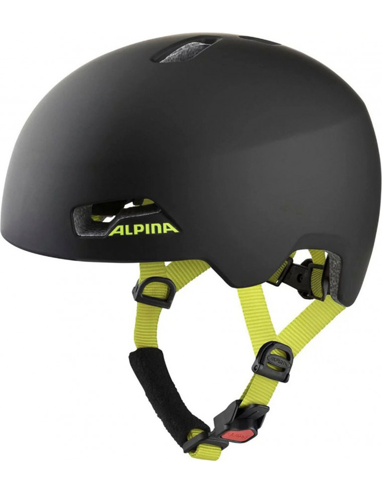 Шлем велосипедный ALPINA Hackney Black-Neon Yellow Matt 47-51 4003692310521 Велошлемы ALPINA 6 990 ₽