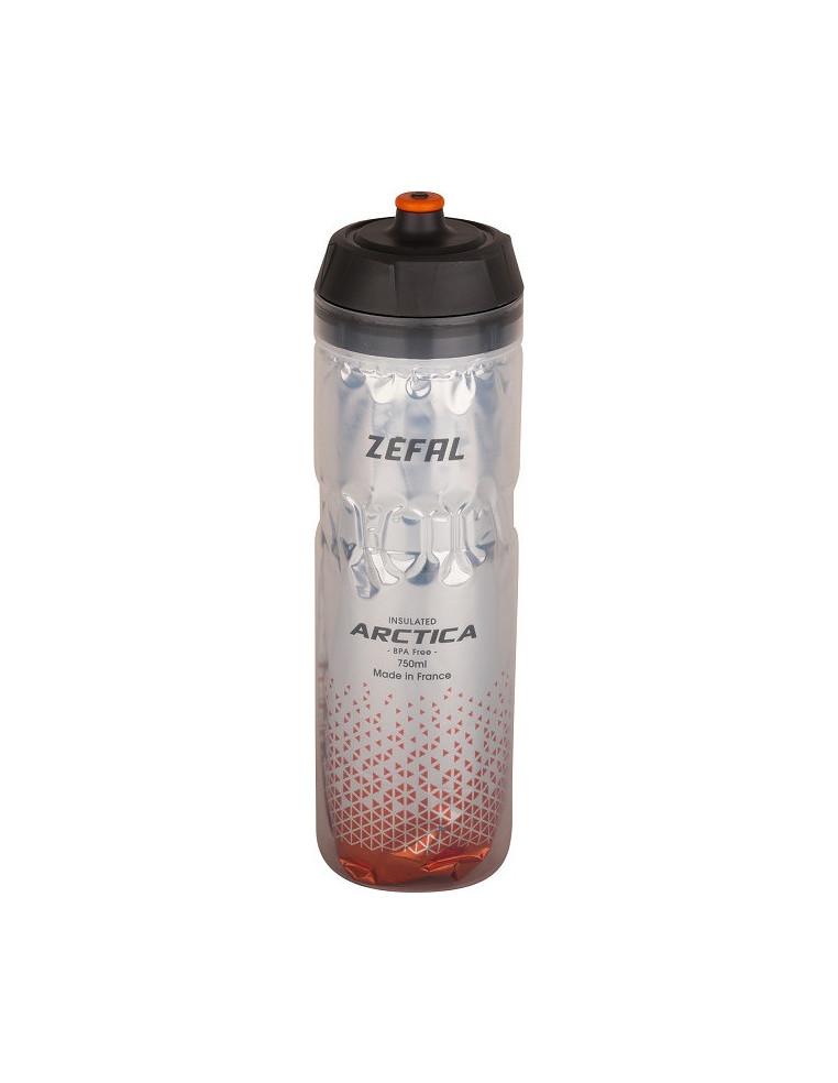 Фляга ZEFAL Arctica 75 Bottle Silver/Orange 3420586600314 Фляги и держатели ZEFAL 990 ₽