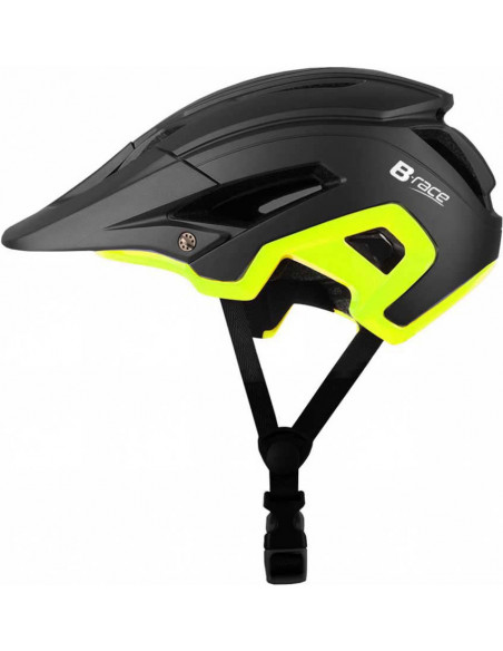 Шлем велосипедный B-RACE Stone II In-Mold MTB Helmet Black / Lime L-XL 8053329962377 Велошлемы B-RACE 7 490 ₽