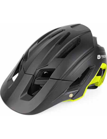 Шлем велосипедный B-RACE Stone II In-Mold MTB Helmet Black / Lime L-XL 8053329962377 Велошлемы B-RACE 7 490 ₽