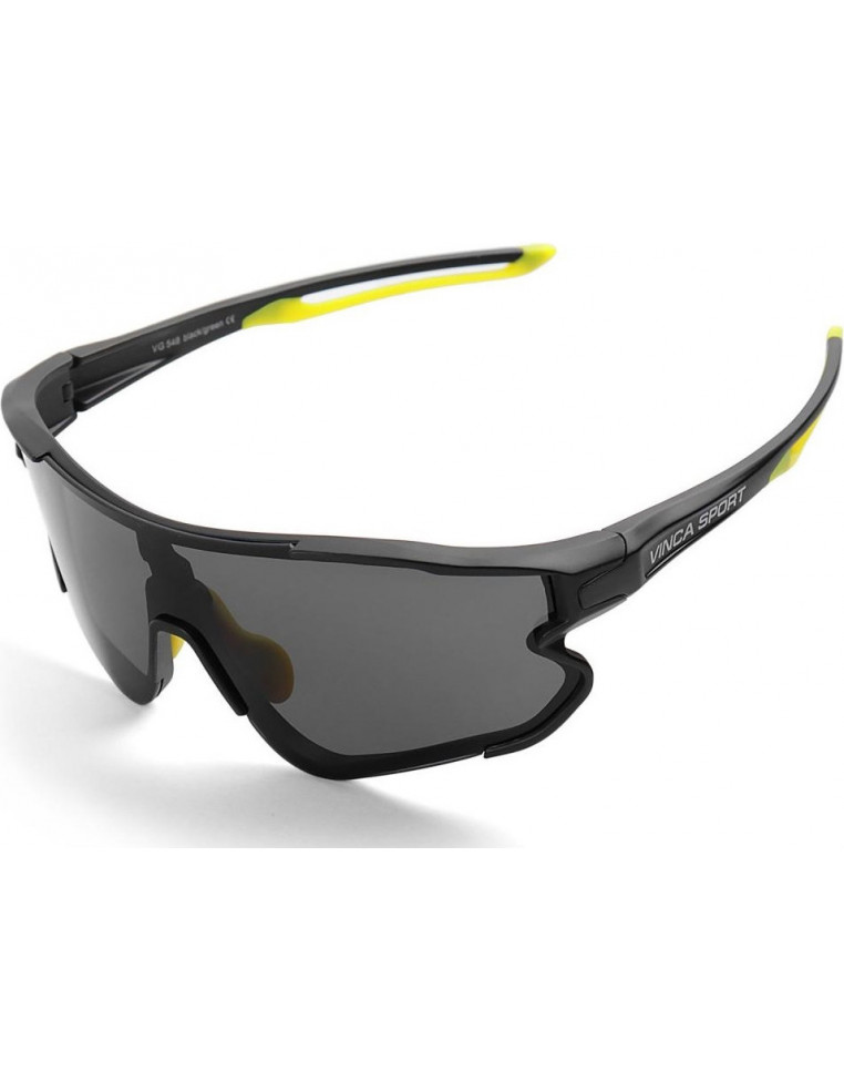 Очки вело VINKA с серыми линзами VG 548 black/green 2000526500471 Очки VS 1 790 ₽
