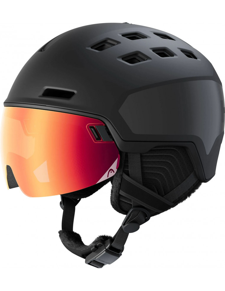 Шлем HEAD RADAR PRO с визором S2 (VLT 28%) black M/L 56-59 2200000045188 Горнолыжные шлемы HEAD 26 390 ₽