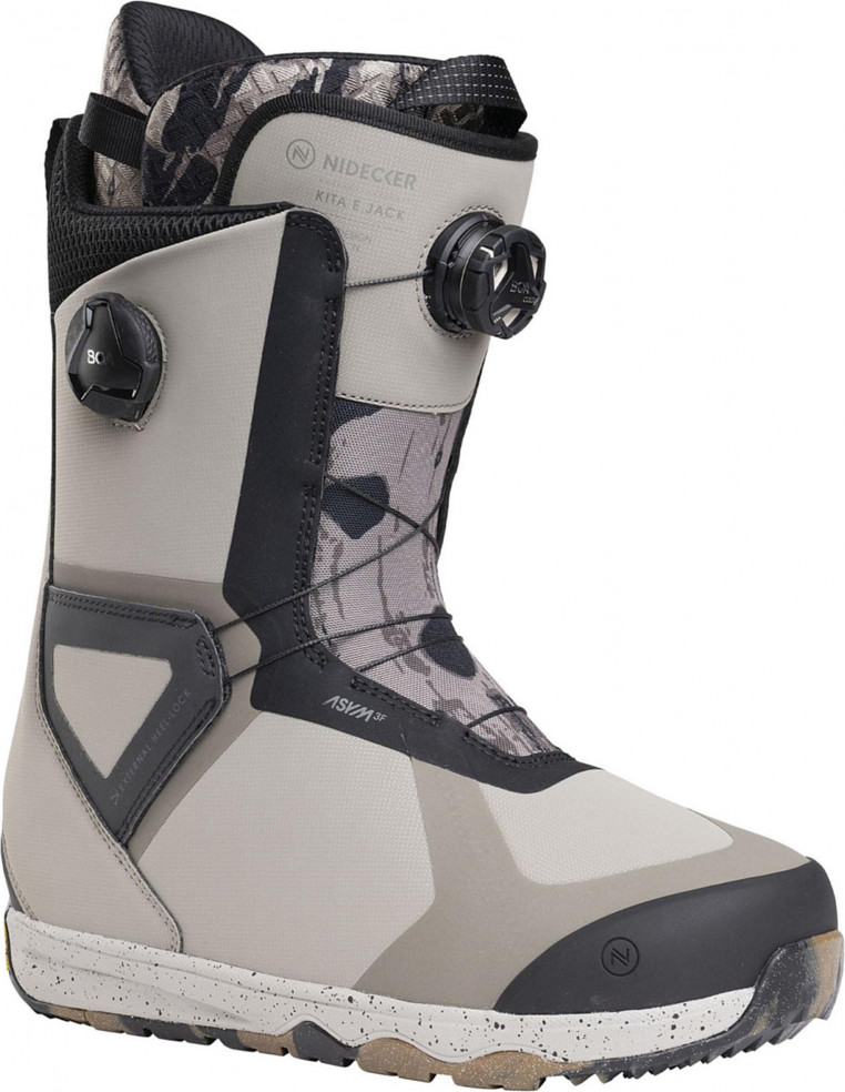 Ботинки сноубордические NIDECKER Kita Ejack BOA Camo 9.5 7640463414049 Ботинки для сноуборда NIDECKER 45 890 ₽