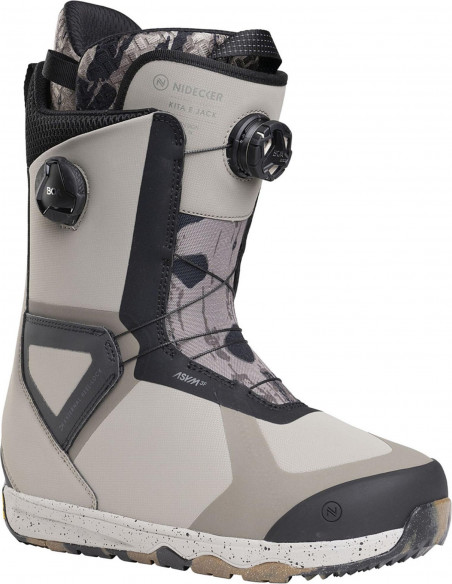 Ботинки сноубордические NIDECKER Kita Ejack BOA Camo 9.5 7640463414049 Ботинки для сноуборда NIDECKER 45 890 ₽