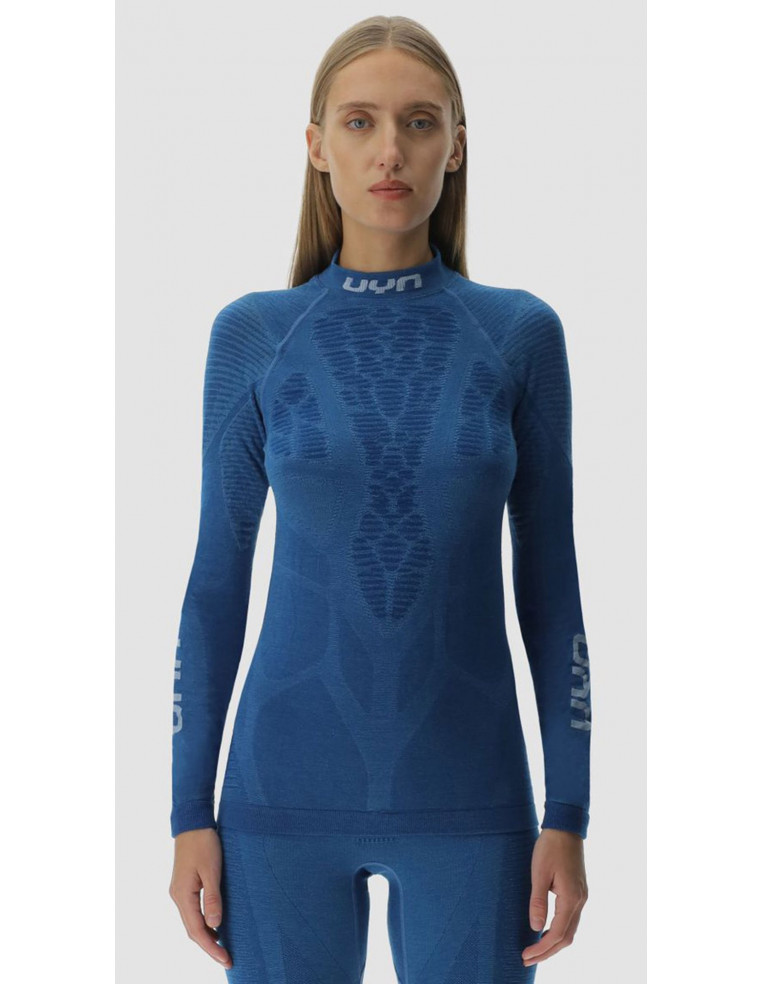 Термобелье кофта UYN WS ELEVATYON BIOMORPH UW SHIRT K511 Blue Atoll S/M 8054216916114 Термобелье женское UYN 16 590 ₽