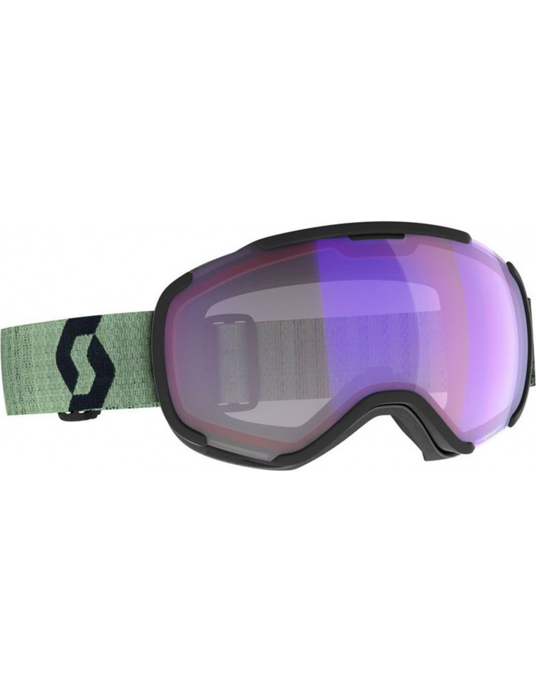 Очки SCOTT Faze II LS soft green/black (light sensitive blue chrome) Cat.2-4 7615523880812 Горнолыжные очки SCOTT 11 200 ₽