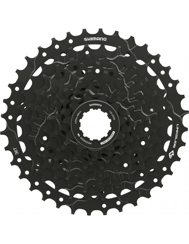 Кассета 9 скоростей 11-36 Shimano CUES CS-LG300-9 Х113037 4680178553452 Запчасти для велосипедов Shimano 2 490 ₽