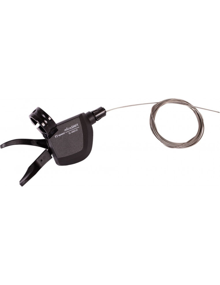 Шифтер Microshift SL-M851, правый, 11ск., трос 1800 мм, черный Х112473 4680178517492 Запчасти для велосипедов MICROSHIFT 3 590 ₽