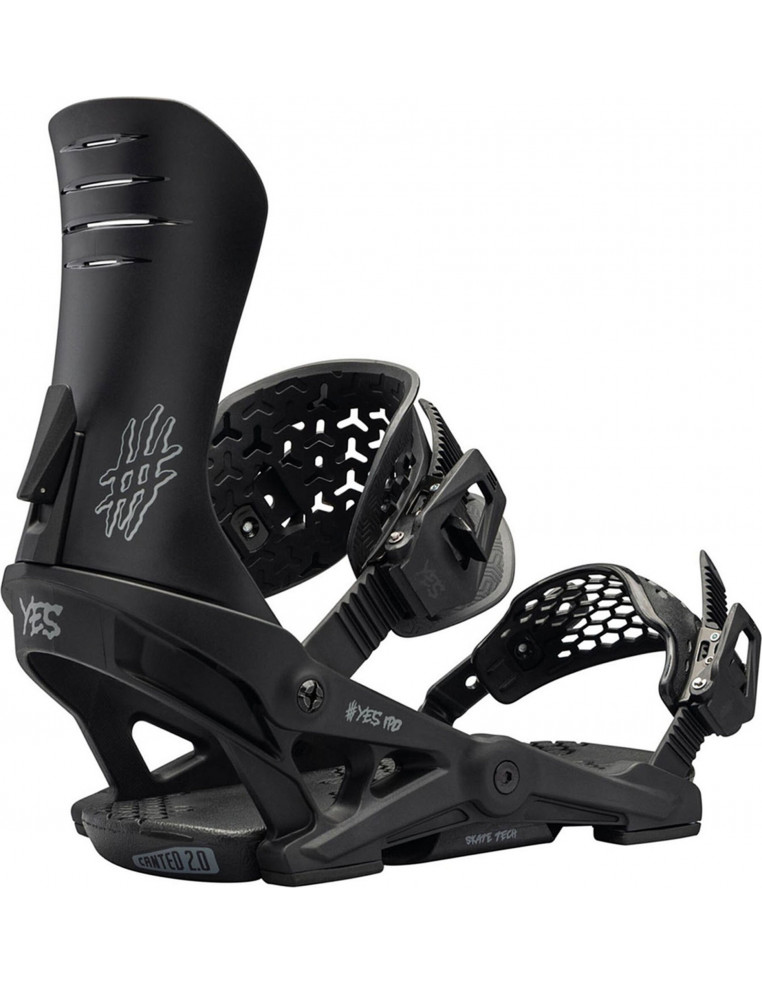 Крепление сноубордическое YES Ipo Black Р:M 7630463496695 Крепления YES 28 490 ₽