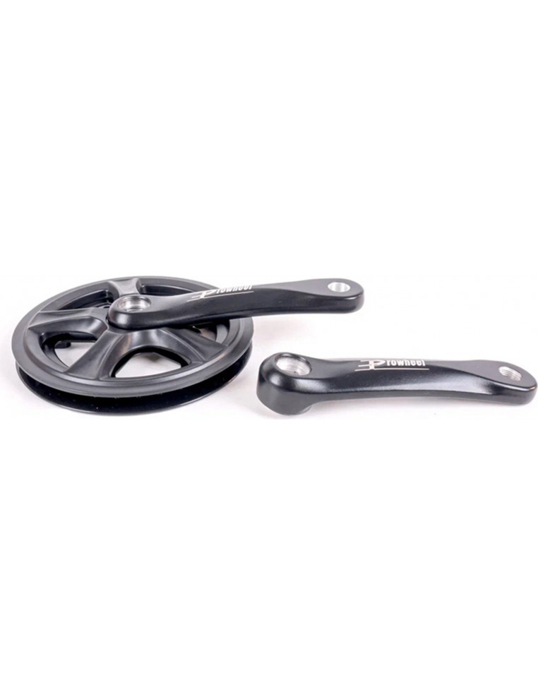 Система Шатуны 165мм, PROWHEEL PRO-Q36PP 36T алюм. под квадрат черный PRO-Q36PP-165 2200000048578 Запчасти для велосипедов TECH TEAM 1 900 ₽