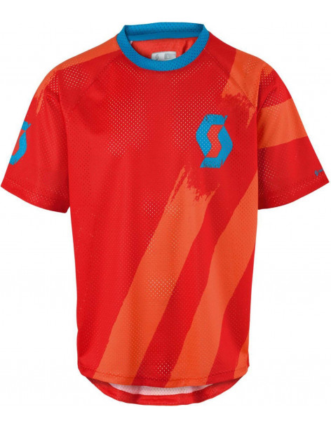 Джерси Scott shirt progressive 10 s sl red/tangerine orange L
